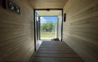 Sauna mit Blick zum Nature